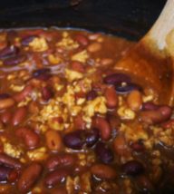 Slow Cooker Four Bean Chili