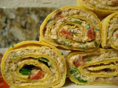 Chicken Enchilada Dip Roll Ups • Cook Like A Champion