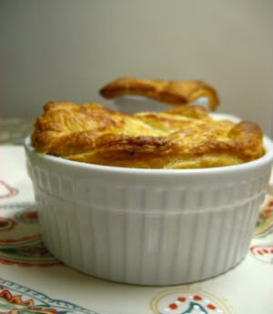 Mini Chicken Pot Pies with Bacon and Marjoram