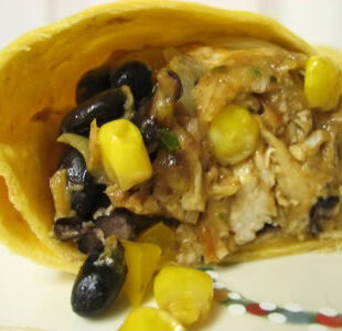 Southwest Chicken Burritos