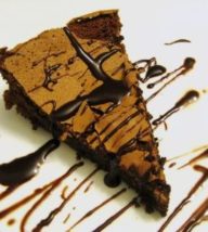 Chocolate Cake with Espresso Glaze