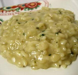 Roasted Garlic Risotto