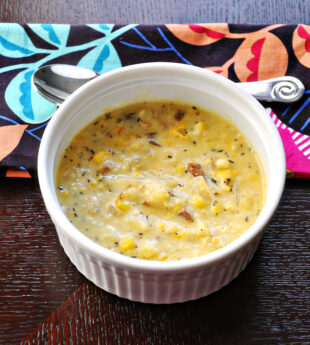 Harvest Corn Chowder with Chorizo