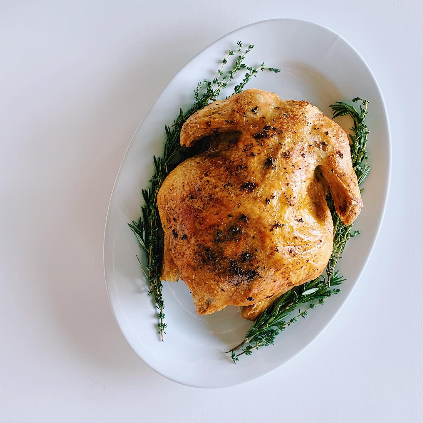 crisp skin roasted chicken | cooklikeachampion.com