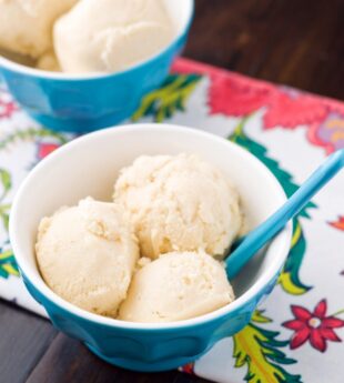 Maple Gelato with Candied Bacon