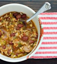 Red Beans and Rice Soup