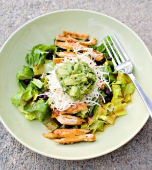 Grilled Chicken Salad with Chipotle Honey Vinaigrette