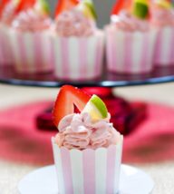 Strawberry Margarita Cupcakes