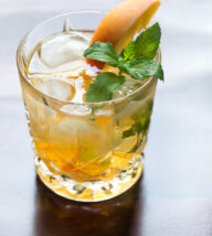 Peach Mint Old Fashioned