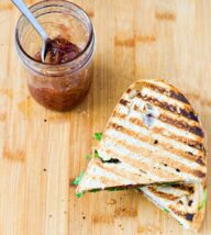 Small Batch Fig Jam + Fig Jam and Speck Panini