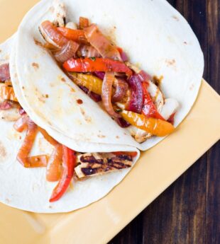 Chipotle Lime Chicken Fajitas