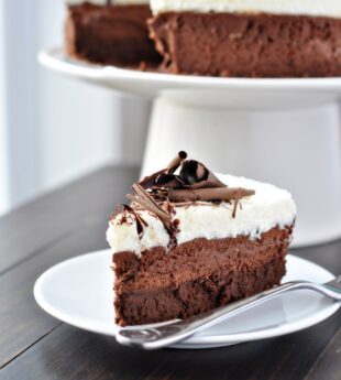 Triple Chocolate Mousse Cake