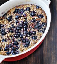 Baked Oatmeal with Fruit