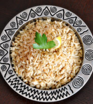 Garlic Rice Pilaf