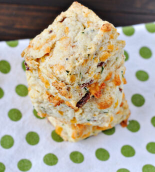 Bacon, Cheddar and Chive Biscuits