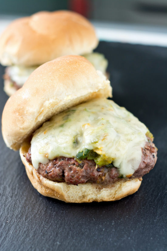 green chile burgers