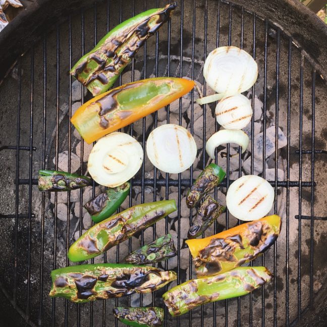 grilled chiles