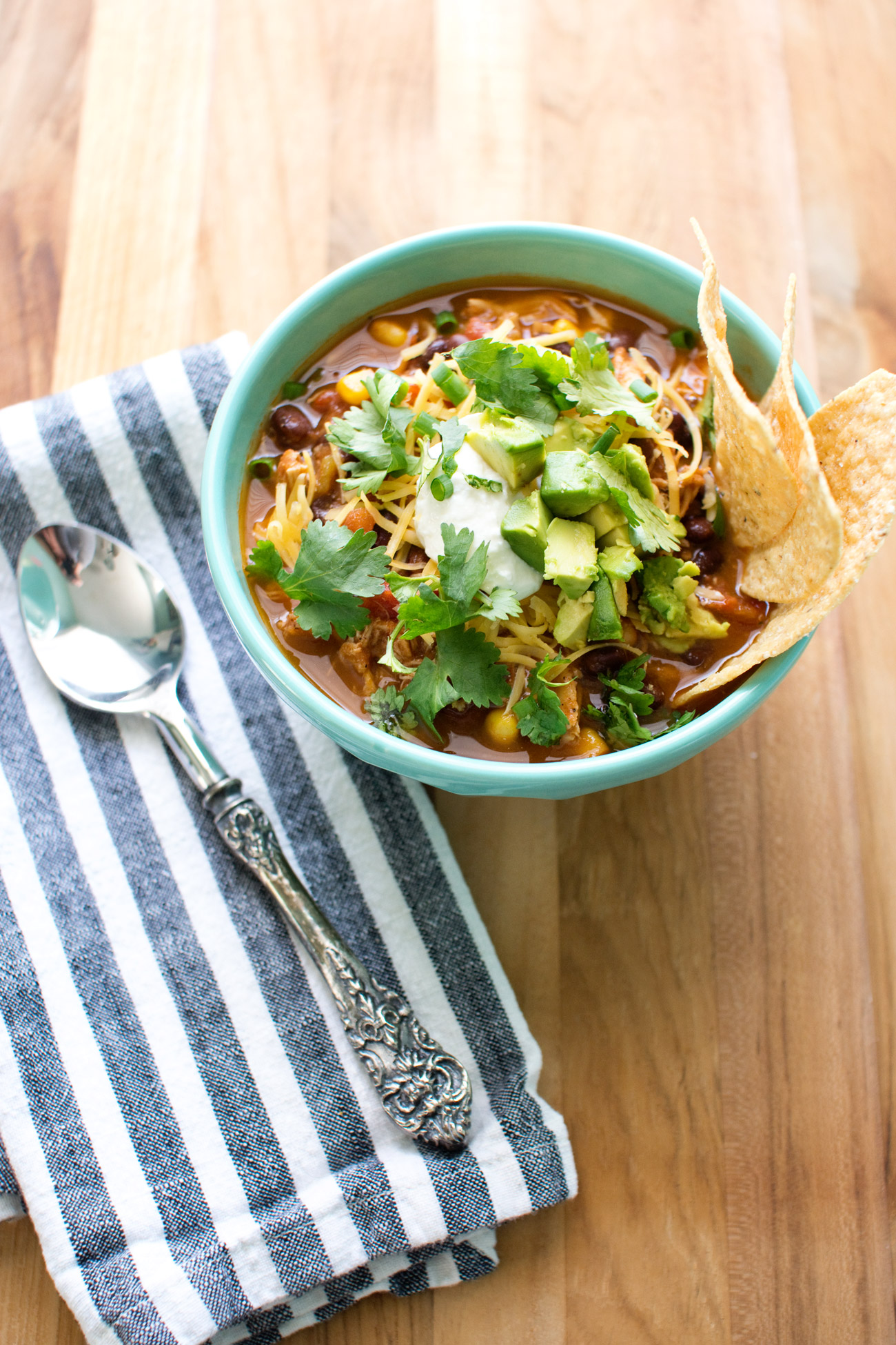 Instant Pot Chicken Enchilada Soup