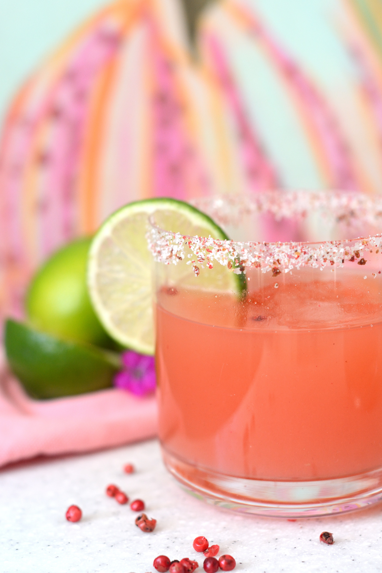 Guava Pink Peppercorn Margaritas • Cook Like A Champion